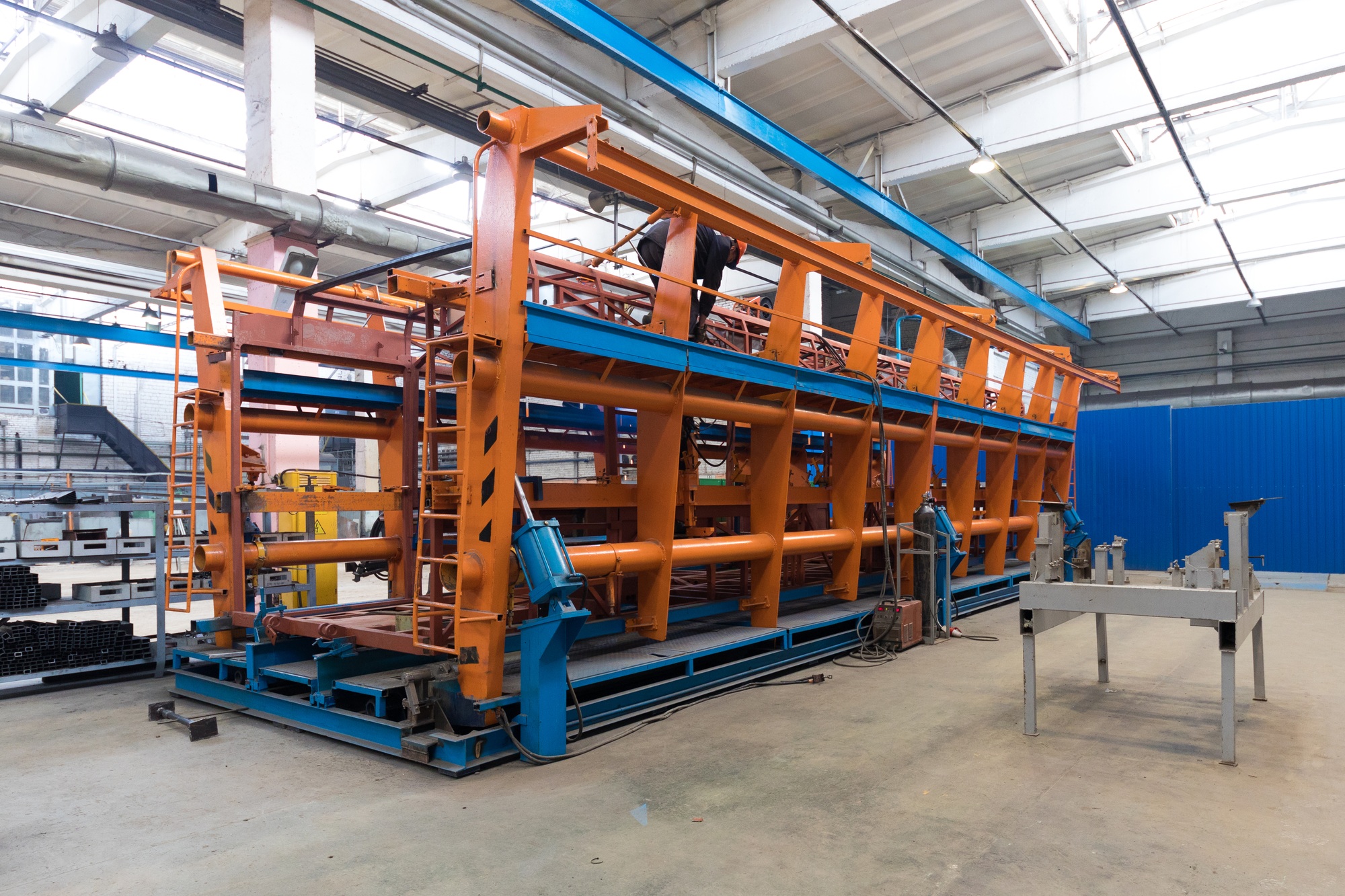 Bus production manufacture